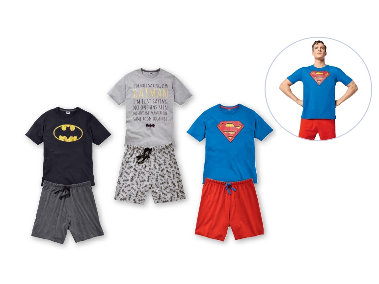 Men's Character Shortie Pyjamas