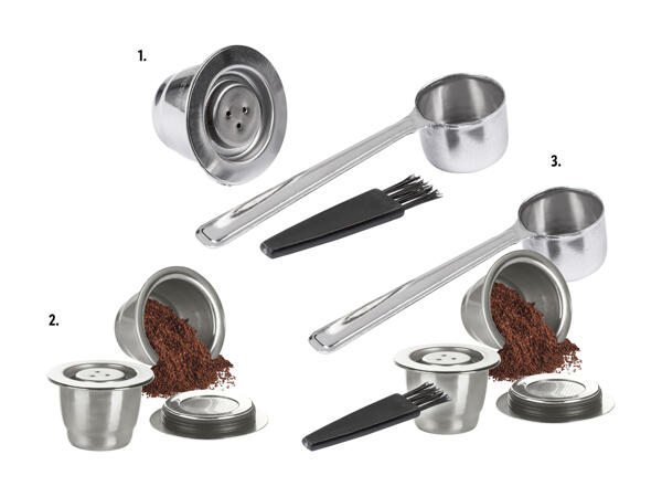 Set de capsule/ capsules à café réutilisables