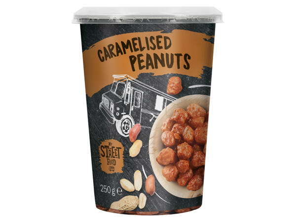 Karamellisierte Erdnüsse