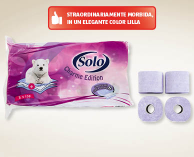 Carta igienica "Charme Edition" SOLO