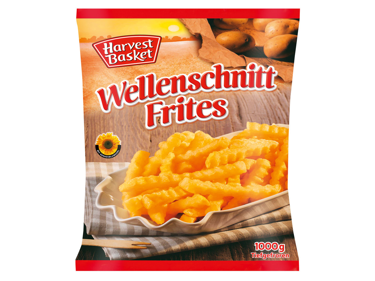 HARVEST BASKET Wellenschnitt-Frites