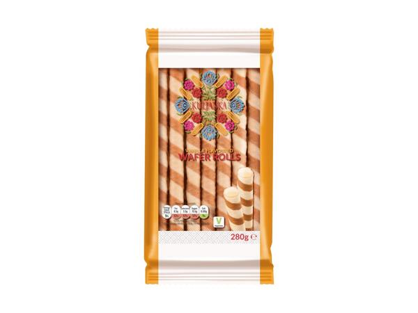 Filled Wafer Rolls