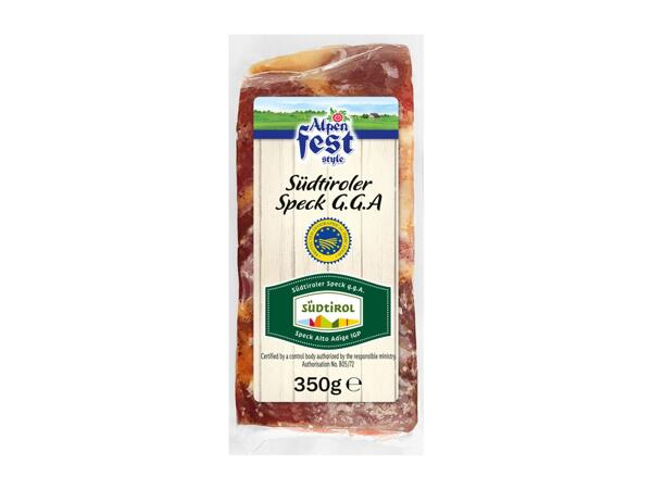 Alpenfest Südtiroler Speck - Dry-Cured Smoked Ham