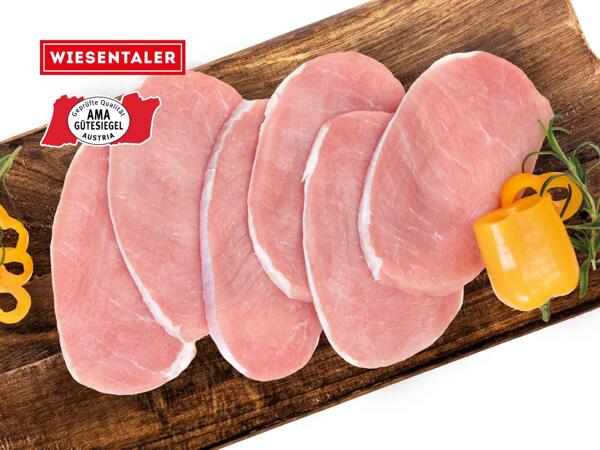 Frische Minuten-Steaks vom Schwein