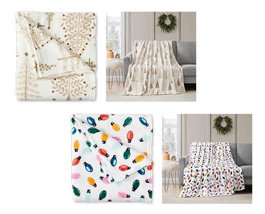 Merry Moments Holiday Throw