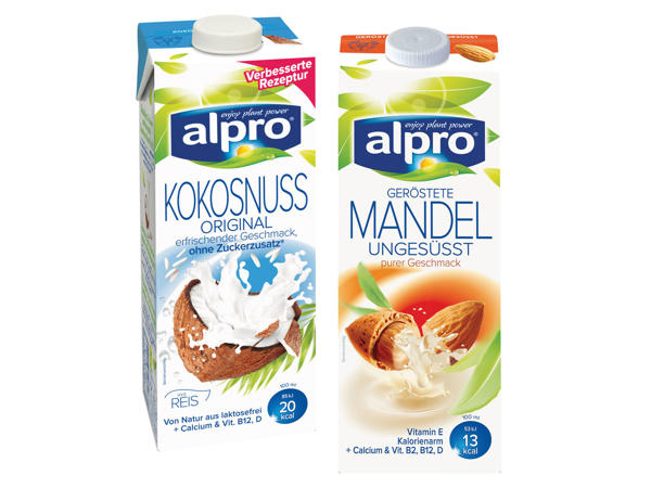 ALPRO Mandel- oder Kokosnussdrink