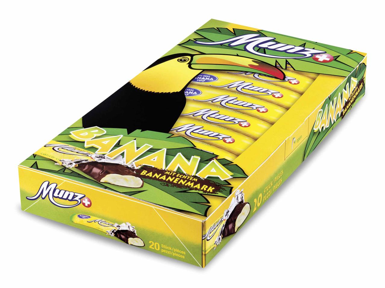 Bananes au chocolat Munz