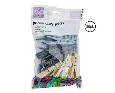 Heavy Duty Pegs 30pk