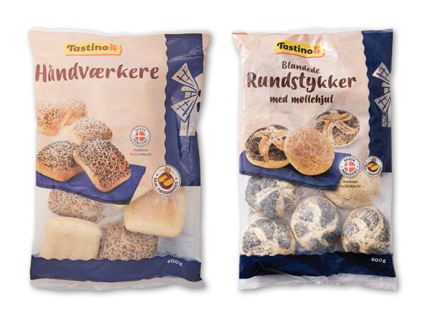 TASTINO Håndværkere eller blandede rundstykker