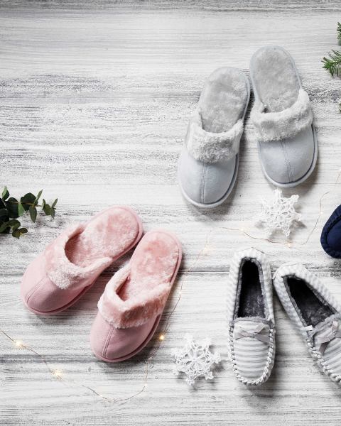 Avenue Ladies' Mule Slippers