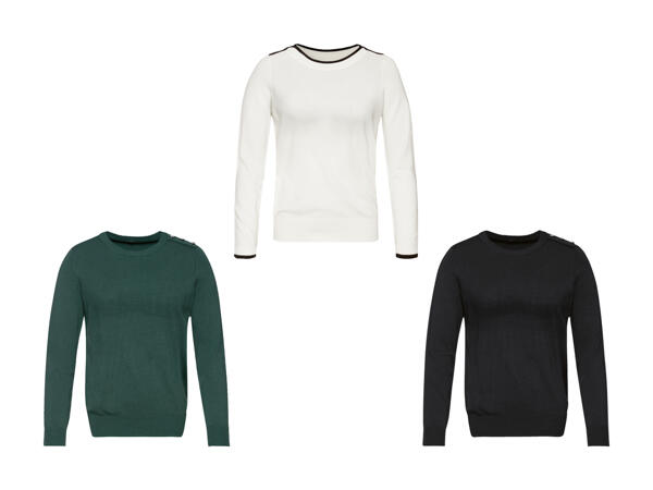 Pull à mailles fines