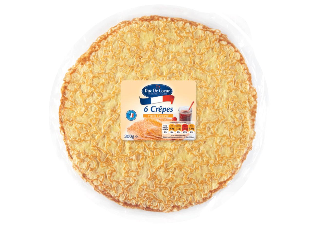 DUC DE COEUR 6 Crêpes