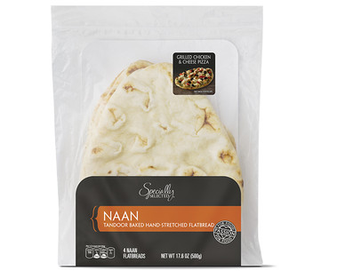 Specially Selected Original or Garlic Naan Bread