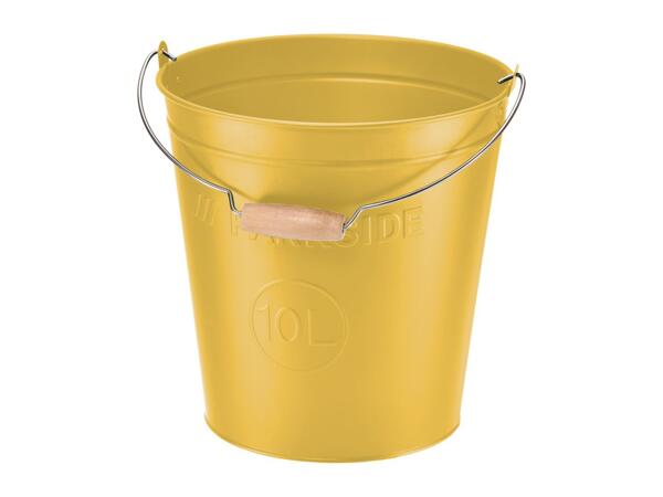 Parkside 10L Garden Bucket - Yellow