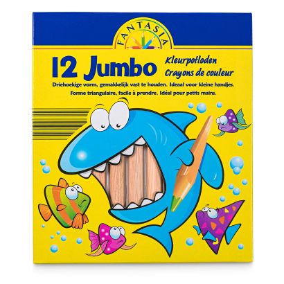 Jumbofarbstifte, 12 St.