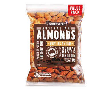Dry Roasted Almonds 1kg