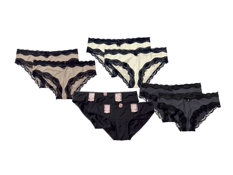 ESMARA LINGERIE Lace-Trimmed Briefs