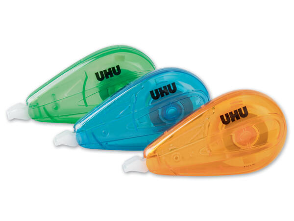 Uhu(R) Korrektur Roller/-Stift, 3 Stück