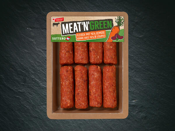 Saucisses Meat'n'Green