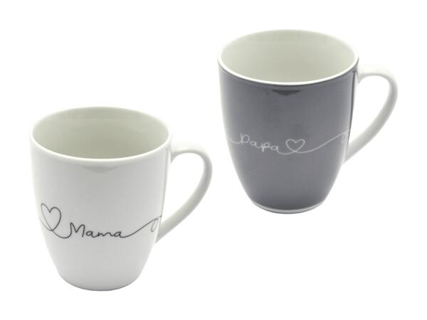 Tasse à café Maman/Papa (action valable uniquement en Suisse alémanique)