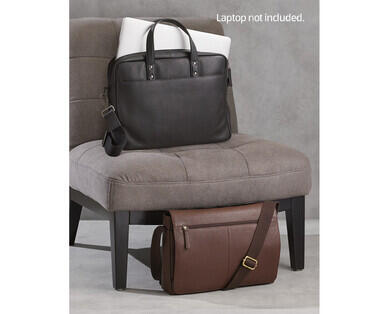 Leather Laptop Satchel