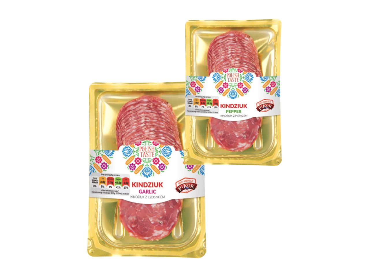 Polish Sausage Slices Kindziuk