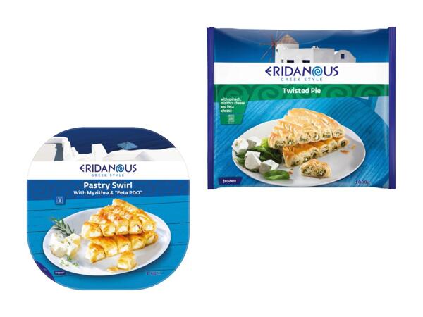Feuilletés en escargot au fromage