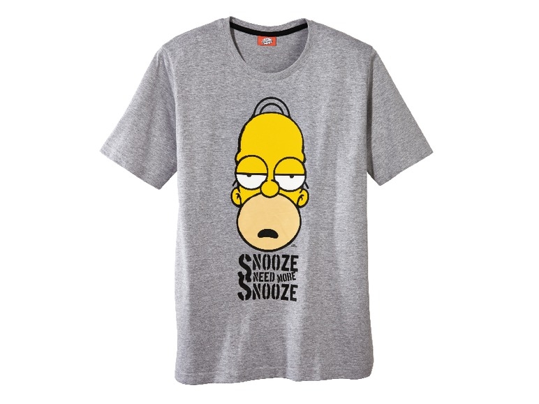 Mens' Shortie Pyjamas "Homer Simpson, Garfield, Snoopy"