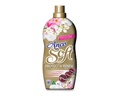 Protect & Renew 4x Concentrate Fabric Softener 1L