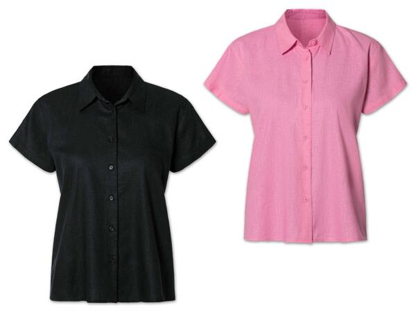 Damen Leinenbluse