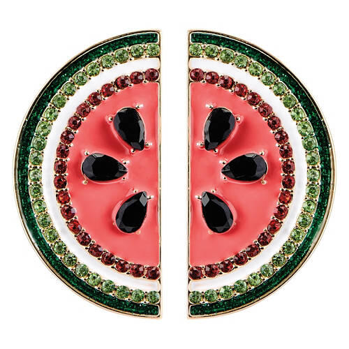 Watermelon Shaped Earrings