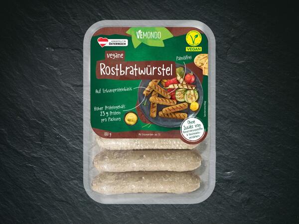 Vegane Rostbratwürstli​