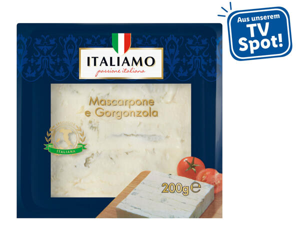 ITALIAMO Mascarpone e Gorgonzola