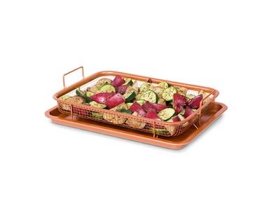 Crofton Nonstick Copper Crisper