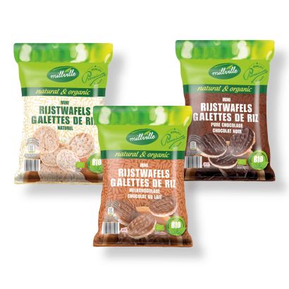 Mini galettes de riz bio