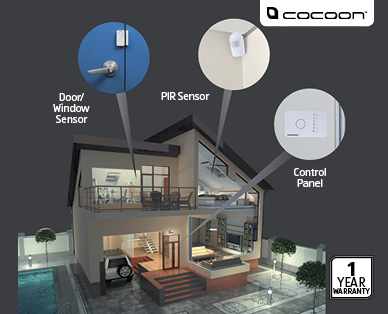 6 ZONE WIRELESS ALARM KIT