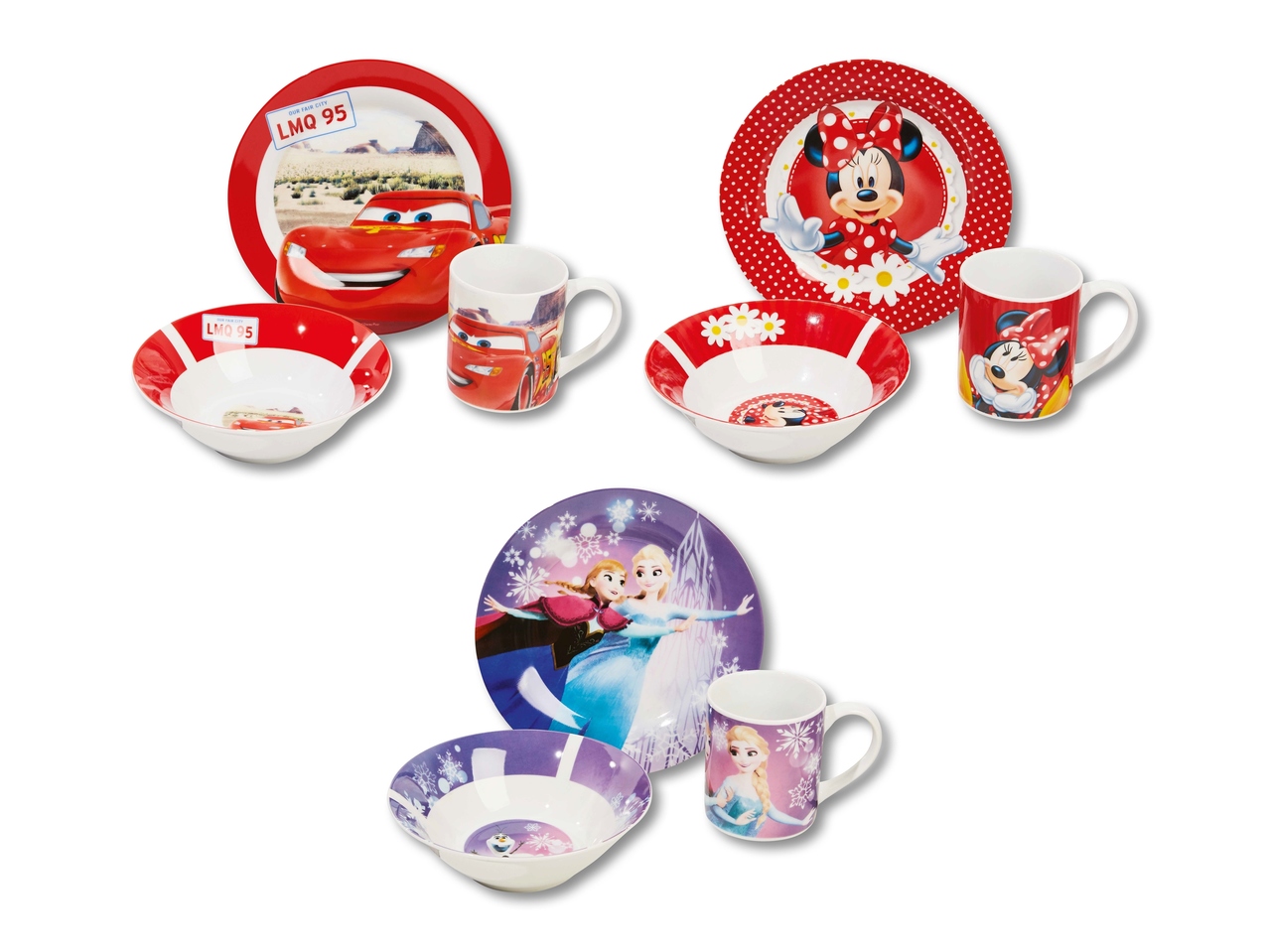 Set petit-déjeuner en porcelaine