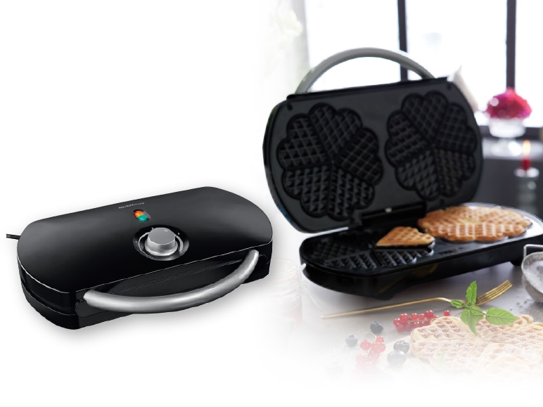 SILVERCREST KITCHEN TOOLS(R) 1,200W Waffle Maker