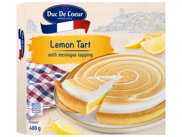Lemon Tart with Meringue Topping