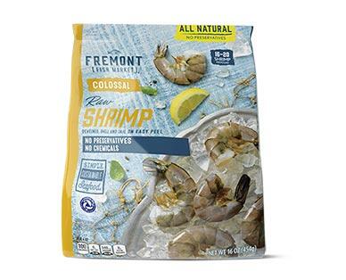 Fremont Fish Market Colossal Easy Peel Raw Shrimp