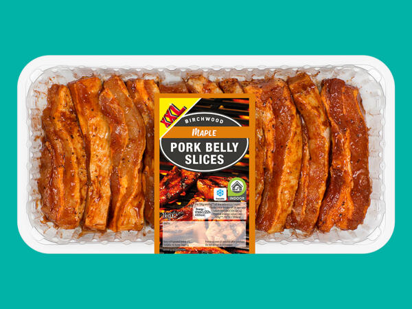 Birchwood Maple Pork Belly Slices