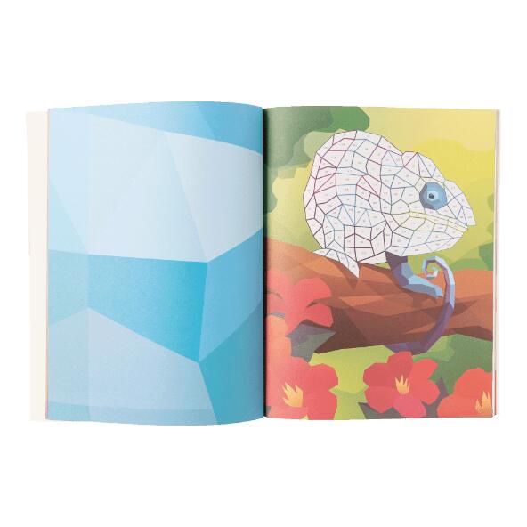 Livre d'autocollants mosaïques