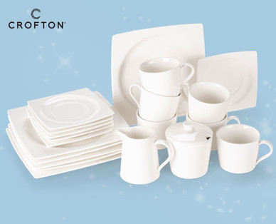 CROFTON Modernes Kaffeeservice, 20-teilig