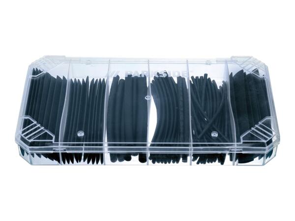 Parkside Shrink Tubing Assortment - 125 Pieces