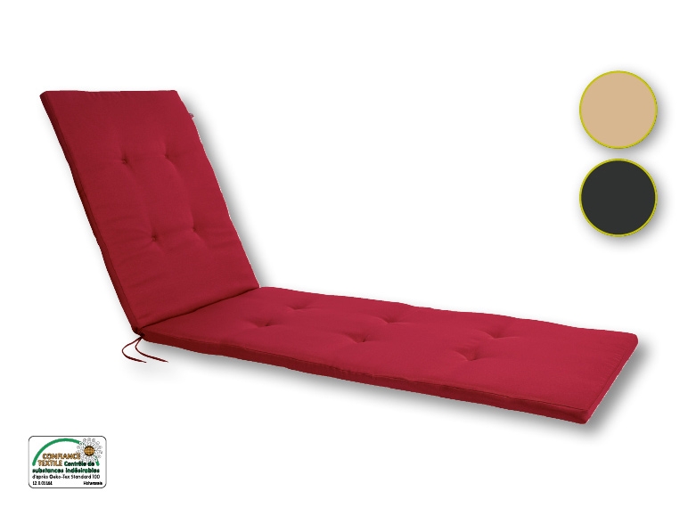 Coussin pour bain de soleil