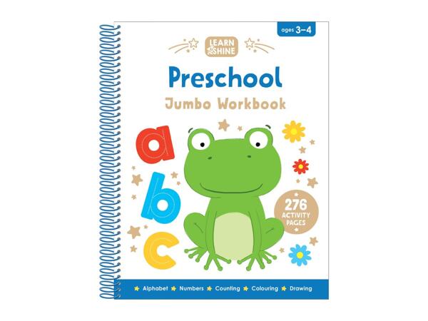Learn & Shine Preschool Jumbo Workbook