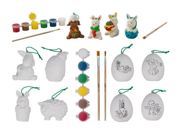 Set de bricolage de Pâques, 12 pièces