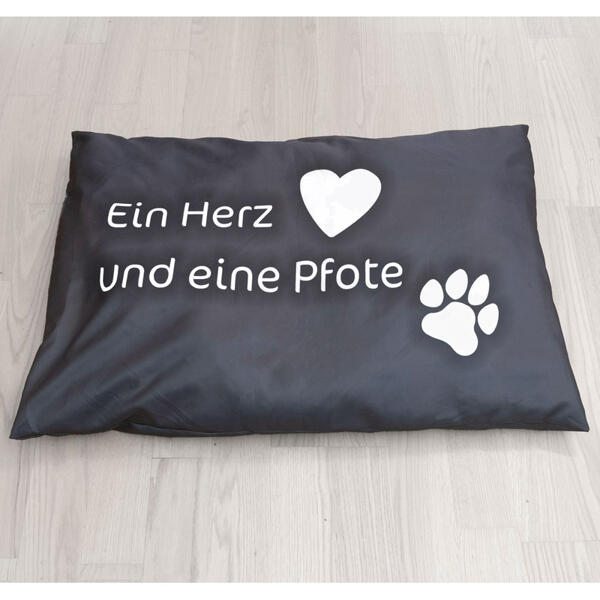 Hundekissen mit Spruch