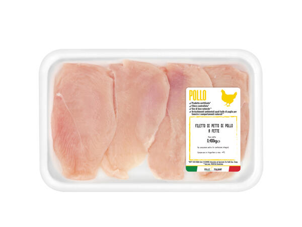 Sliced Chicken Breast
