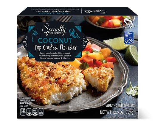 Specially Selected Top Crusted Flounder